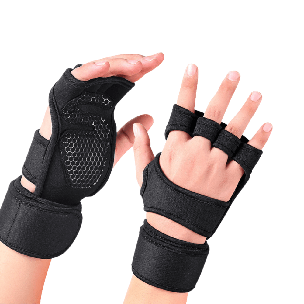 ถุงมือออกกำลังกาย HOMEFITTOOLS WEIGHT TRAINING ไซส์ M