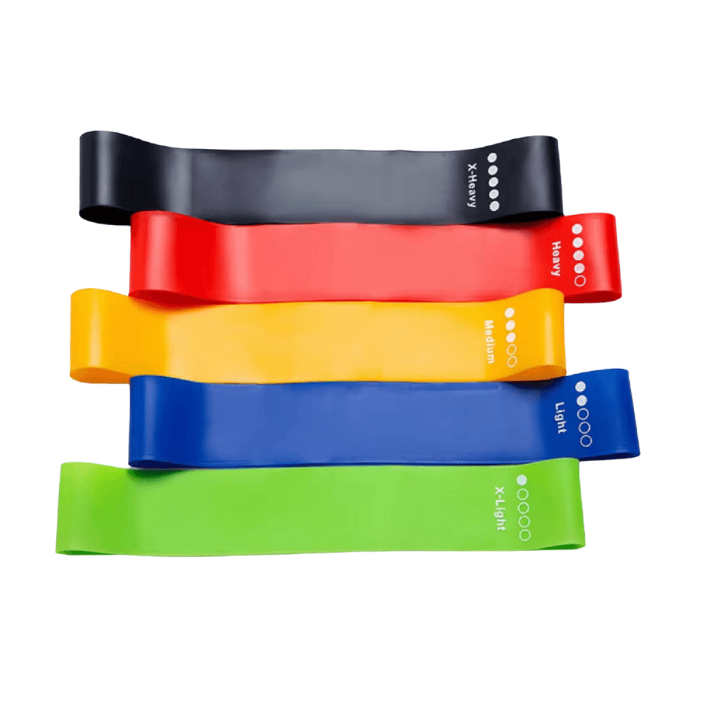 เซ็ตยางยืดออกกำลังกาย HOMEFITTOOLS MINI LOOP BAND 5 ชิ้น