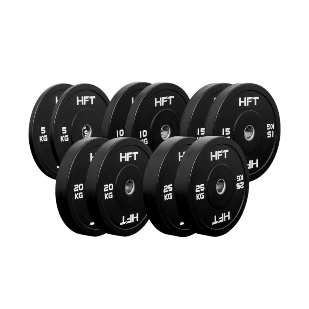 เซตแผ่นน้ำหนัก HOMEFITTOOLS รุ่น BUMPER 150 KG._0
