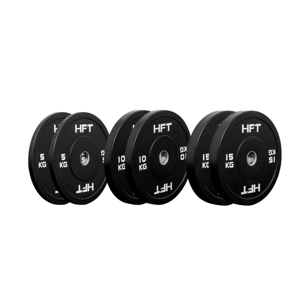 เซตแผ่นน้ำหนัก HOMEFITTOOLS รุ่น BUMPER 60 KG._0