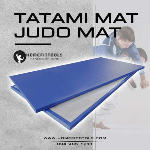 เบาะยิวยิตสู HOMEFITTOOLS สีแดง หนา 60 MM. (200X100CM.)