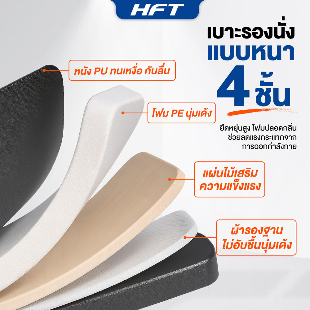 ม้านั่งออกกำลังกาย HOMEFITTOOLS รุ่น MB5 ม้านั่งเล่นเวท พร้อมที่วางบาร์เบล