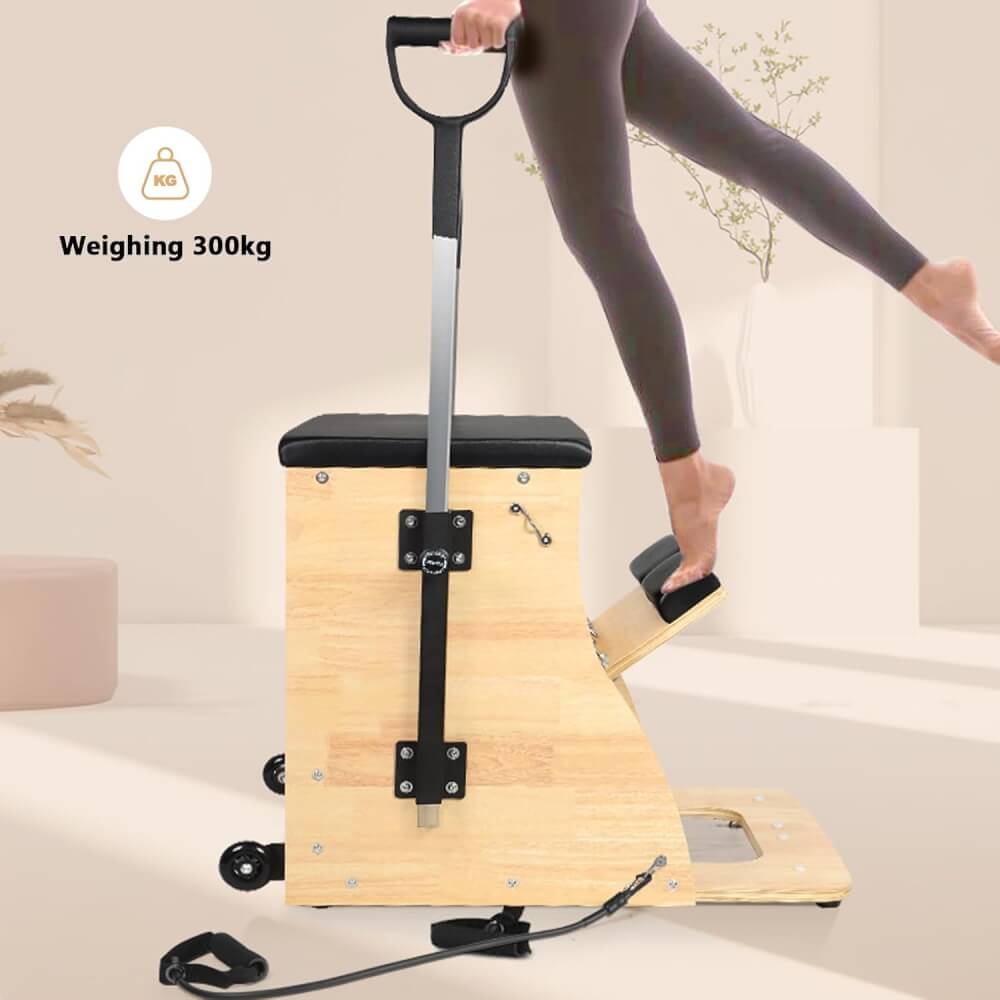 เครื่องพิลาทิส เก้าอี้วุนดา HOMEFITTOOLS ไม้เมเปิ้ล_4