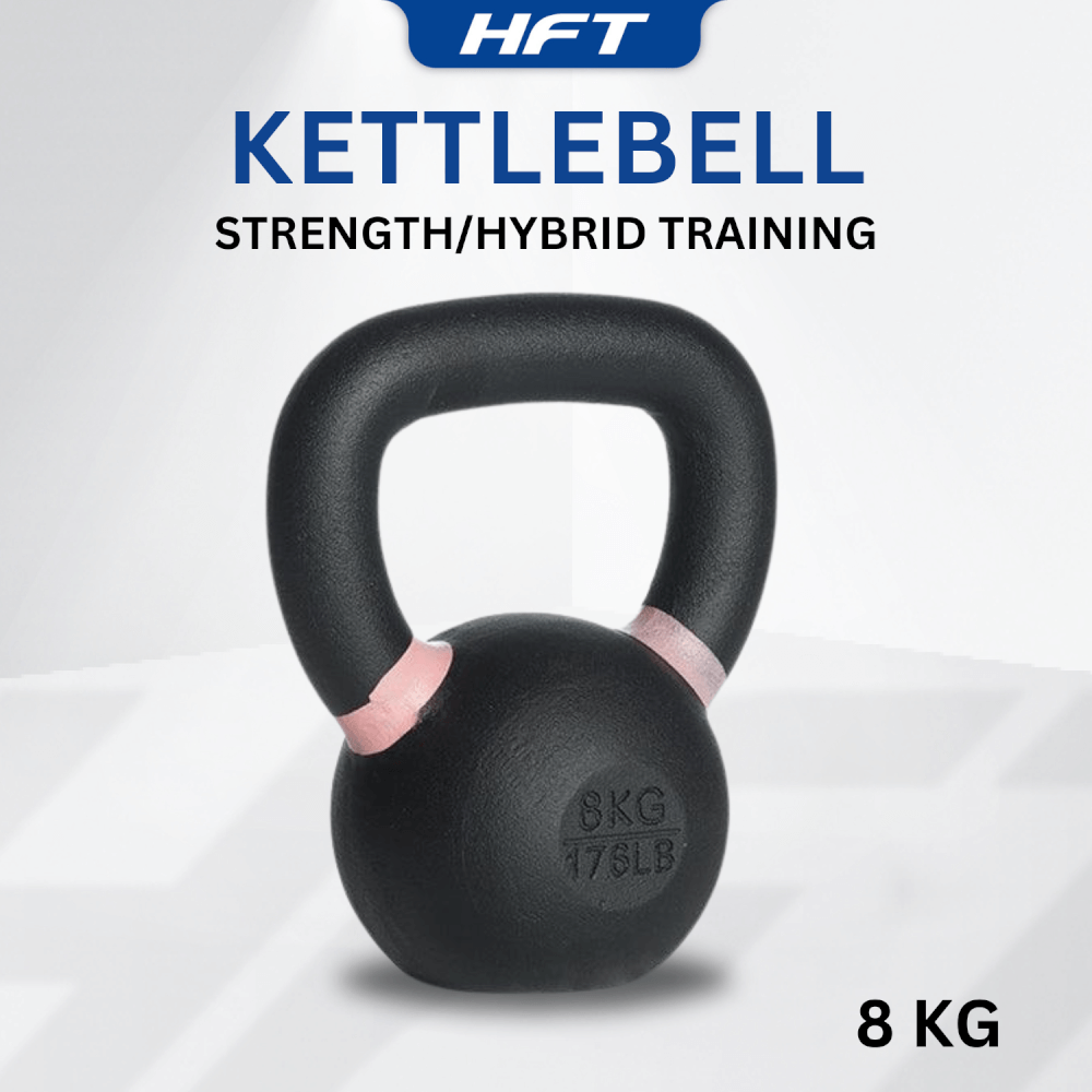 เคตเทิลเบลดัมเบิ้ลหูหิ้ว HOMEFITTOOLS สีดำด้าน 8 KG._5