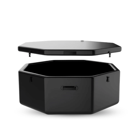 อ่างแช่น้ำเย็น HOMEFITTOOLS รุ่น PVC TUB MUITI SEAT MODEL01 XL แบบนอน ทรง 8 เหลี่ยม ICE BATH_0