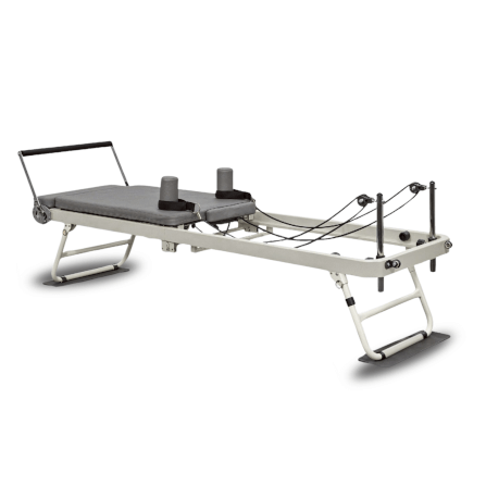 เครื่องพิลาทิส HOMEFITTOOLS PILATES REFORMER FOLDABLE รุ่น LITE สีเทา (เฉพาะเครื่อง)_0