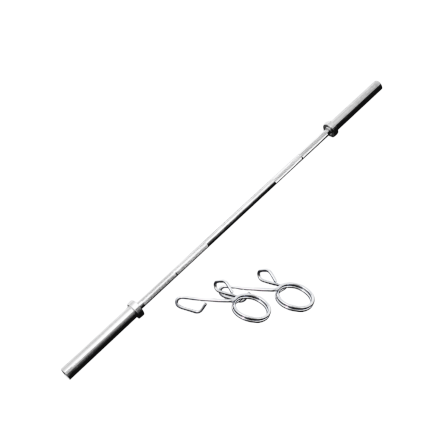 บาร์เบลโอลิมปิค HOMEFITTOOLS 2.2 เมตร น้ำหนัก 20 KG รุ่นลูกปืน_0