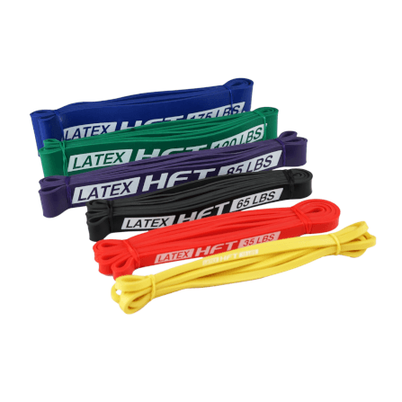 เซ็ตยางยืดออกกำลังกาย HOMEFITTOOLS PULLUP BAND รุ่น LATEX 7 ชิ้น_0