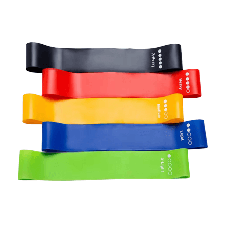 เซ็ตยางยืดออกกำลังกาย HOMEFITTOOLS MINI LOOP BAND 5 ชิ้น_0
