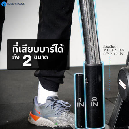 เซ็ตดัมเบล 6 คู่ HOMEFITTOOLS 2.5-15 KG แบบเหลี่ยม พร้อมแร็ค R603_3