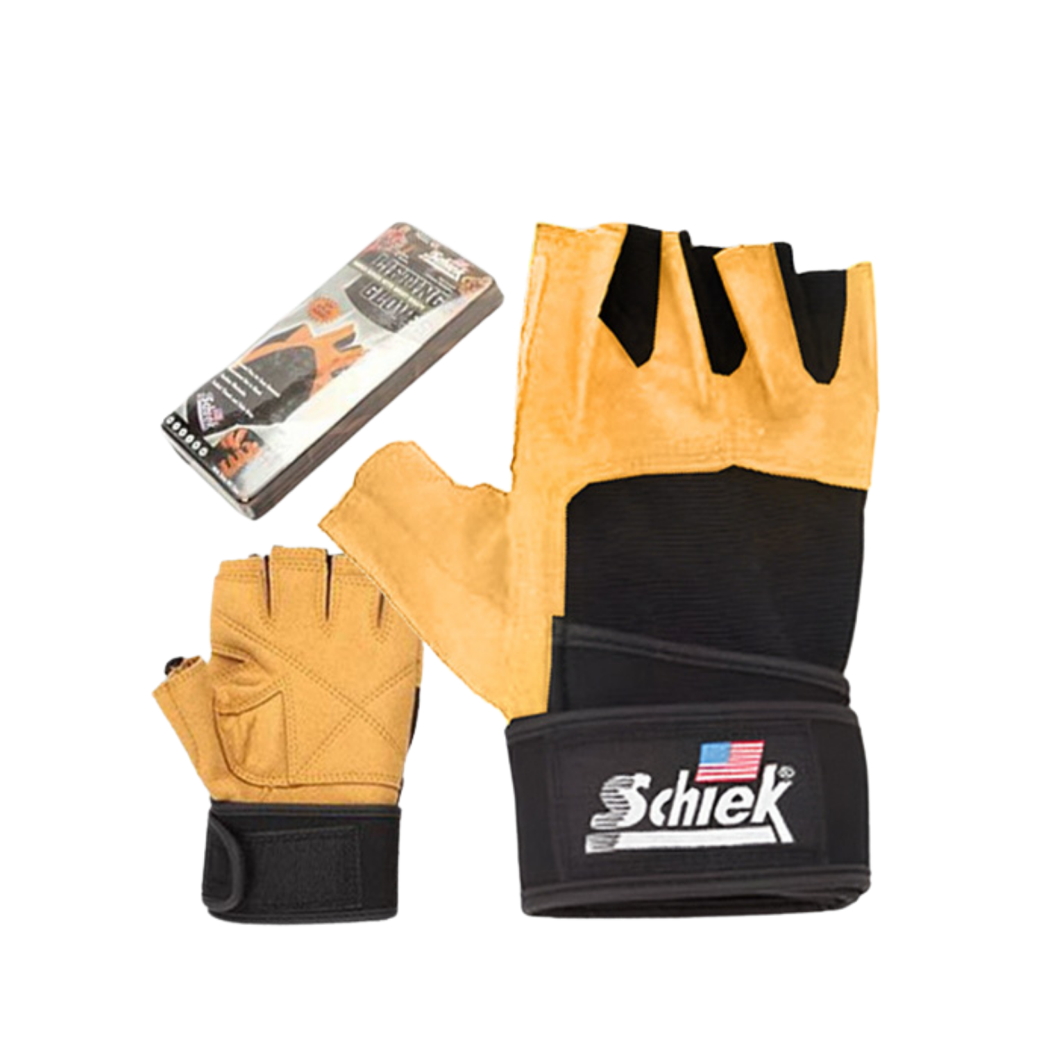 ถุงมือออกกำลังกาย HOMEFITTOOLS สีเหลือง SIZE M_0