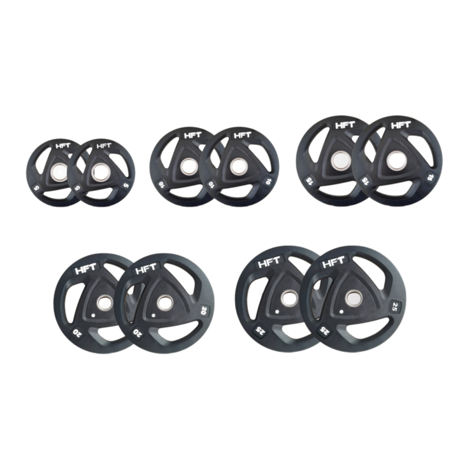 เซตแผ่นน้ำหนัก HOMEFITTOOLS รุ่น OLYMPIC 150 KG._0