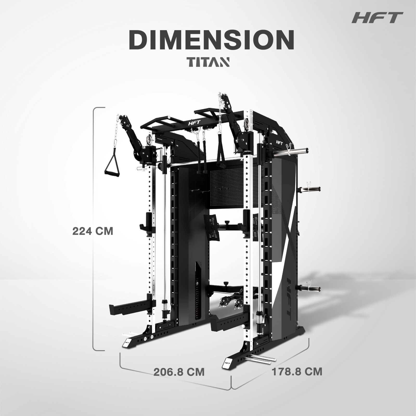สมิทแมชชีน HOMEFITTOOLS รุ่น TITAN เกรด COMMERCIAL_10