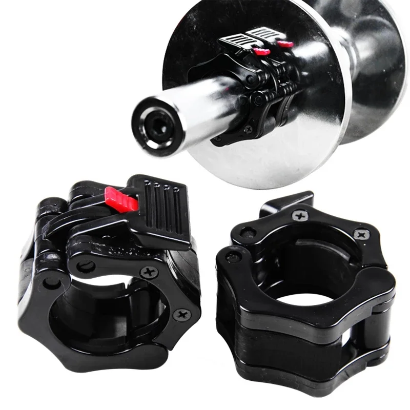 ตัวล็อคบาร์เบล โอลิมปิค HOMEFITTOOLS ขนาด 2 นิ้ว สีดำ_2