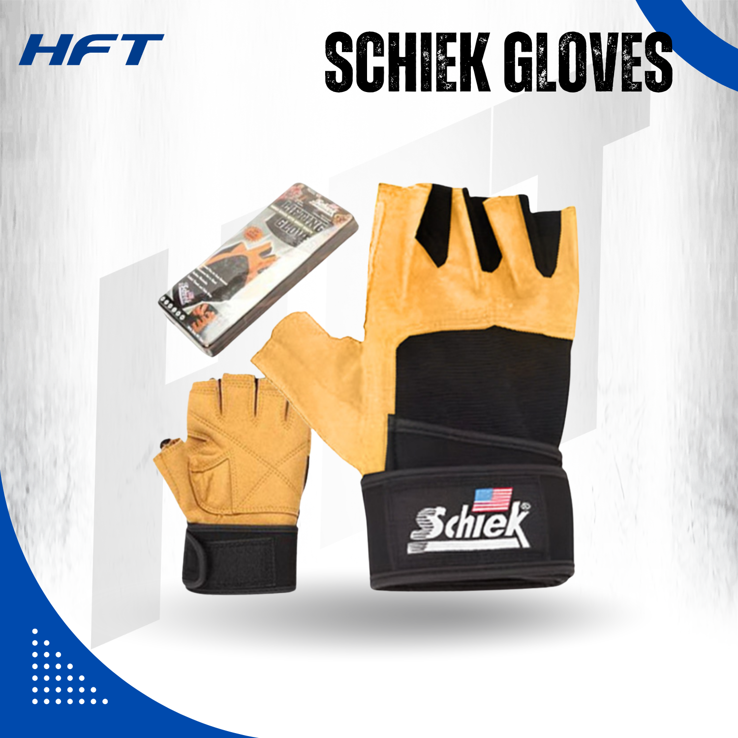 ถุงมือออกกำลังกาย HOMEFITTOOLS สีเหลือง SIZE M_2