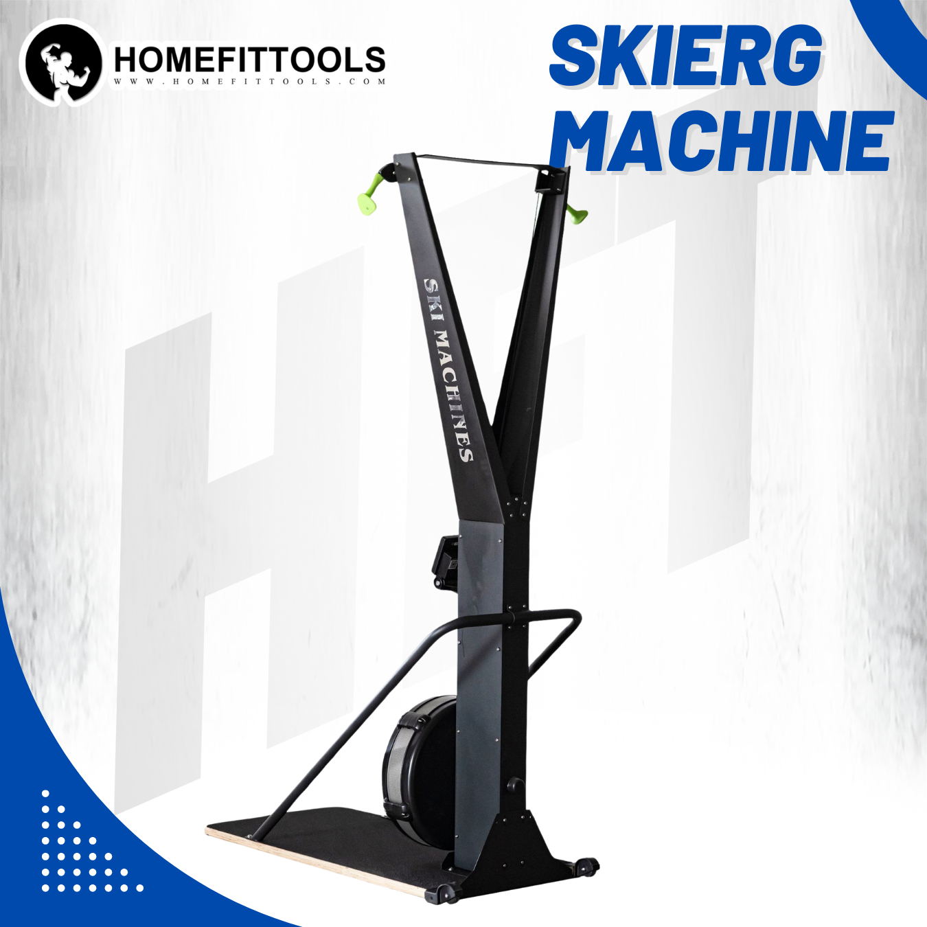 เครื่องเล่นสกีในร่ม Homefittools Ski Trainer_3