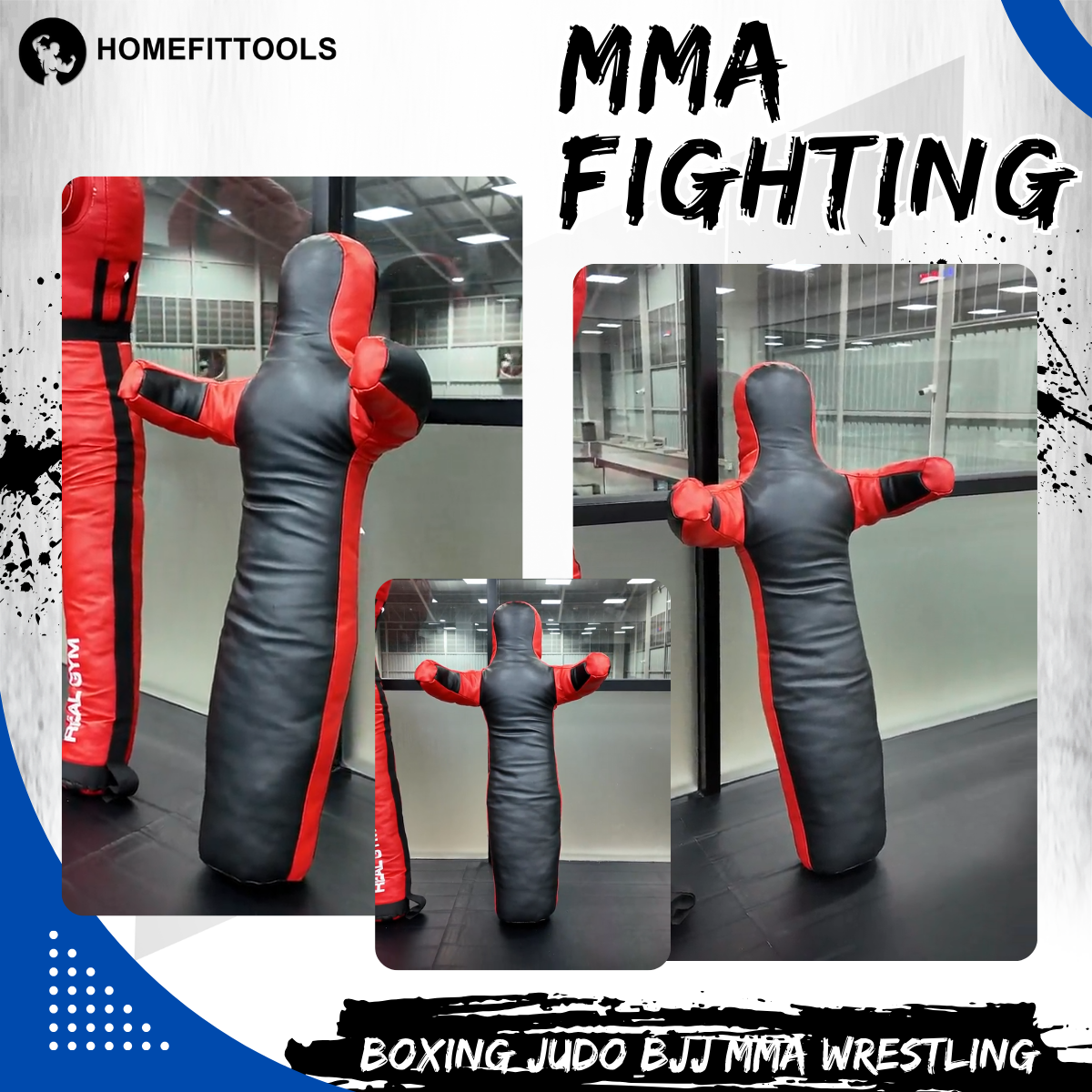 หุ่นยืนหุ่นฝึกซ้อม HOMEFITTOOLS สูง 120CM. น้ำหนัก 20 KG_3
