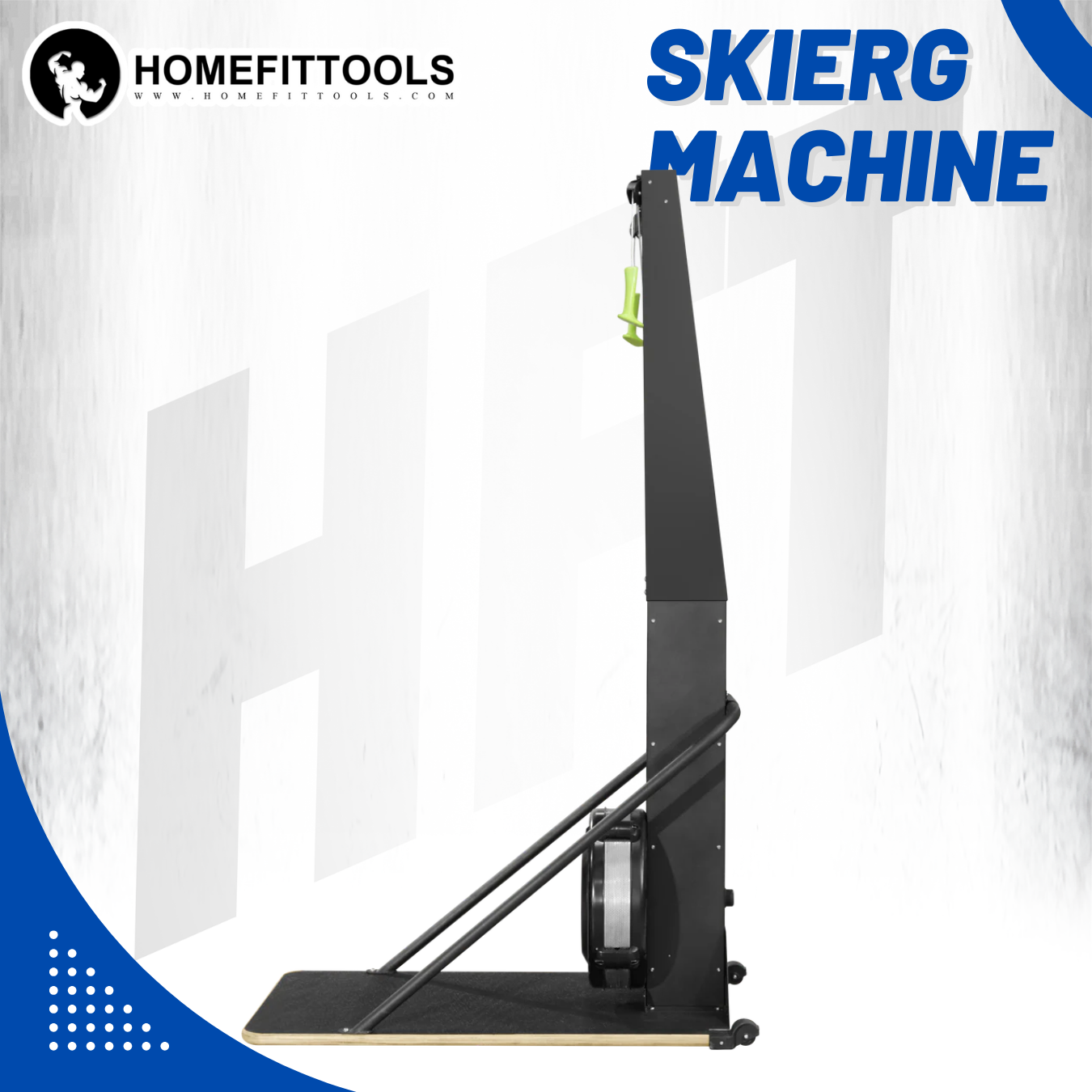 เครื่องเล่นสกีในร่ม Homefittools Ski Trainer_5