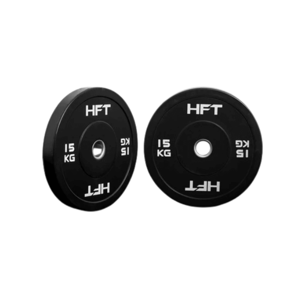 แผ่นน้ำหนัก Bumper Plate Homefittools 15 kg 1 แผ่น