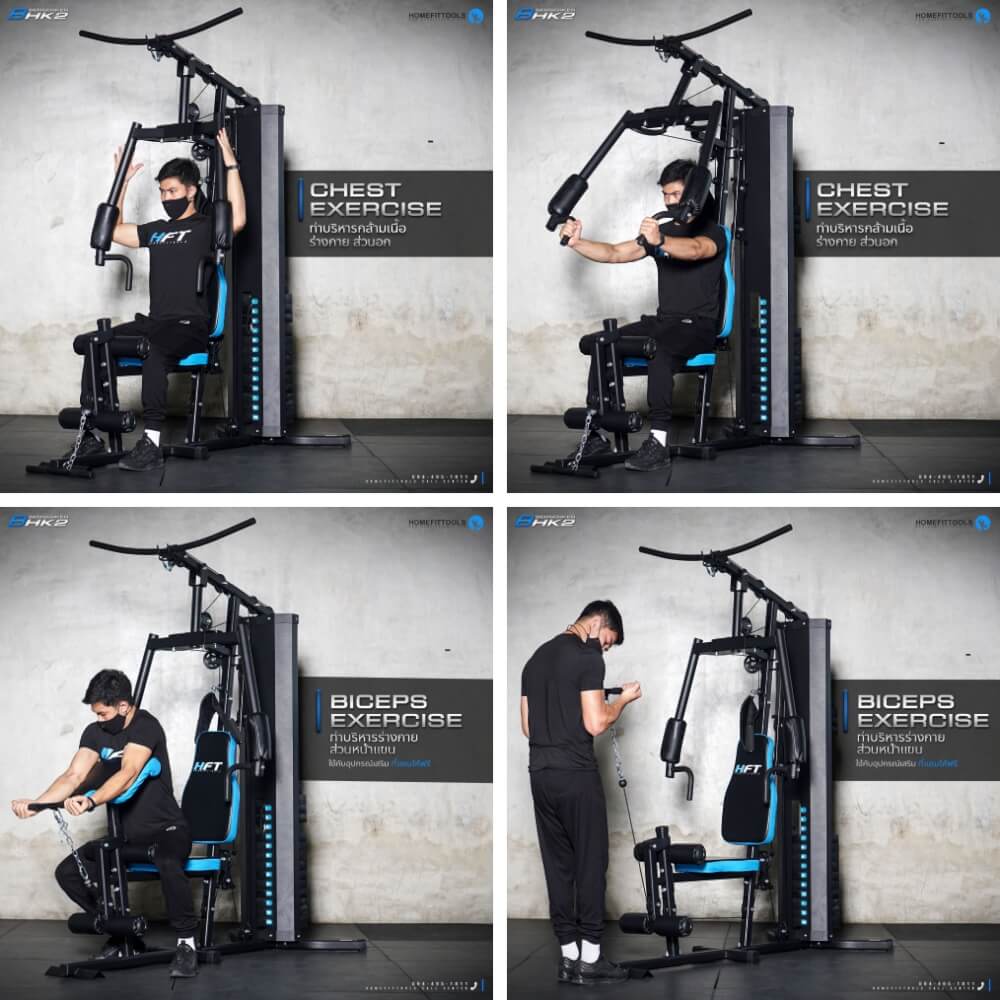 โฮมยิม Homefittools รุ่น HK2 Multi Function