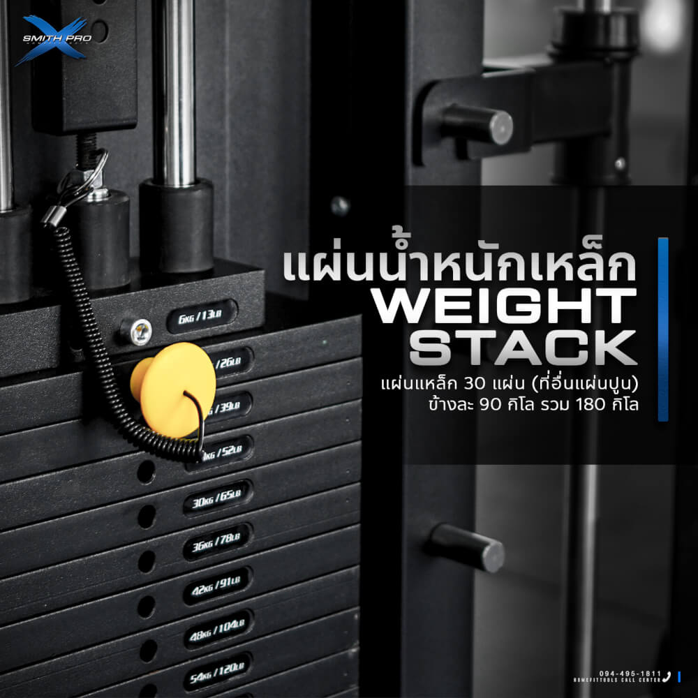 สมิทแมชชีน โฮมยิม Homefittools รุ่น PRO-X