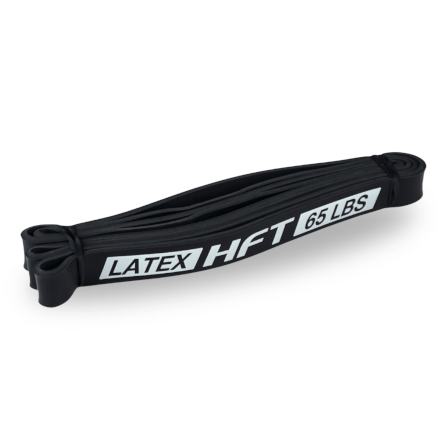 ยางยืดออกกำลังกาย Homefittools 20-70 ปอนด์ สีดำ Latex