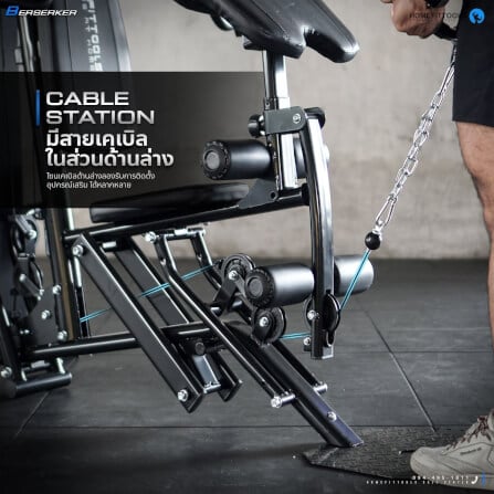 ชุดโฮมยิม Berserker 7in1 Homefittools Functional Training + Leg Press_3