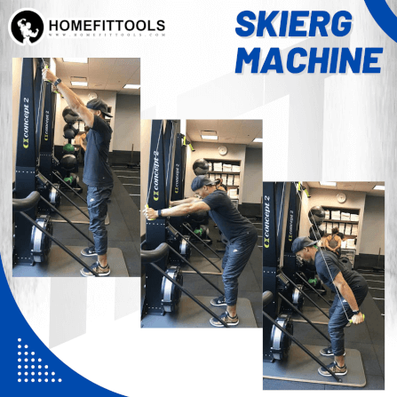 เครื่องเล่นสกีในร่ม Homefittools SkiErg Trainer_7