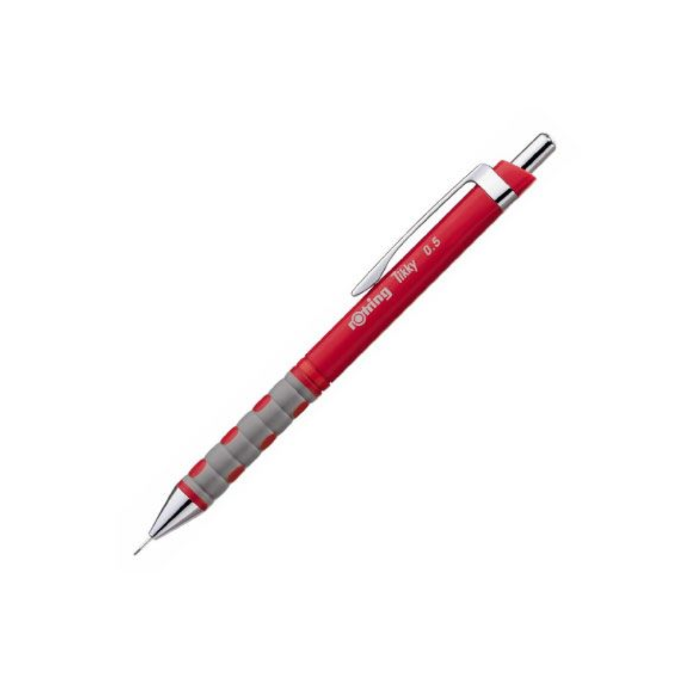 ดินสอกด Tikky Rotring ขนาด 0.5 มม. สีแดง_0