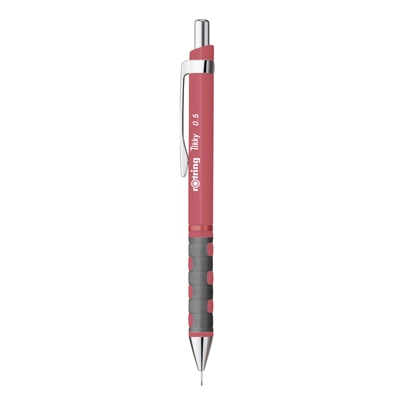 ดินสอกด Tikky Rotring นีเวลล์ ขนาด 0.5มม. สีแดงกุหลาบ