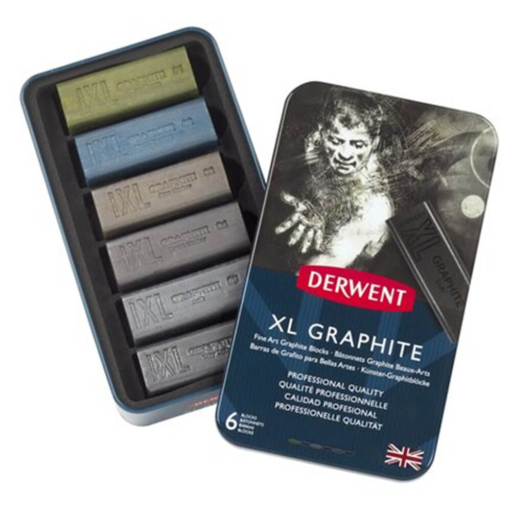 สีกราไฟท์แท่ง XL 6TIN DERWENT 2306196_1