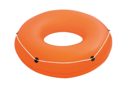ห่วงยาง BESTWAY ขนาด 47 นิ้ว ลาย SUMMER BLAST สีส้ม_0