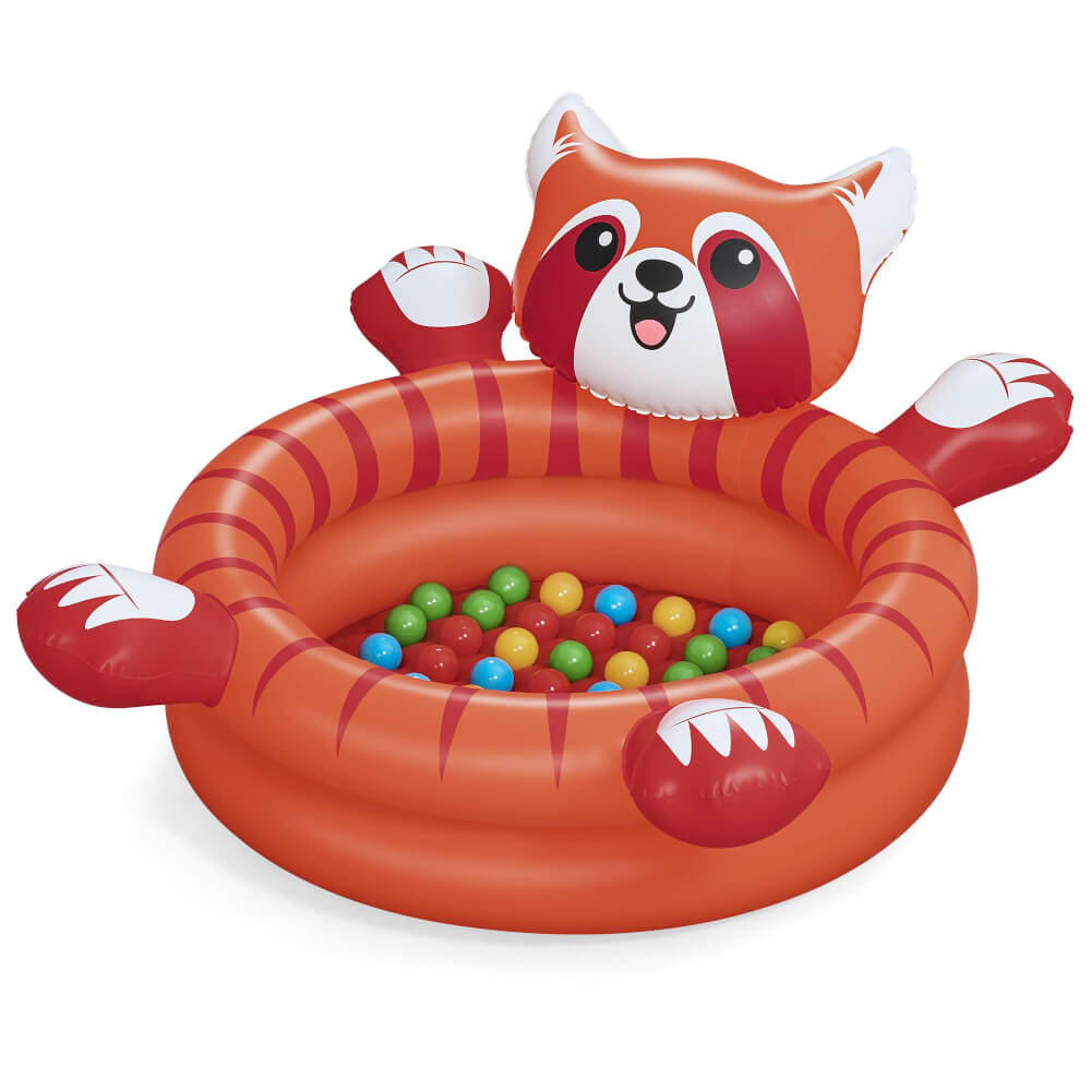 บ่อบอล BESTWAY 52702 ขนาด 107 X 94 X 58 CM PLAYFUL RED PANDA BALL PIT