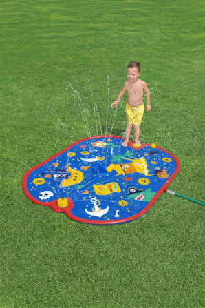 ลานน้ำพุสำหรับเด็ก BESTWAY 52725 ขนาด 1.70M X 1.40M PIRATE PARADISE SPLASH PAD_1