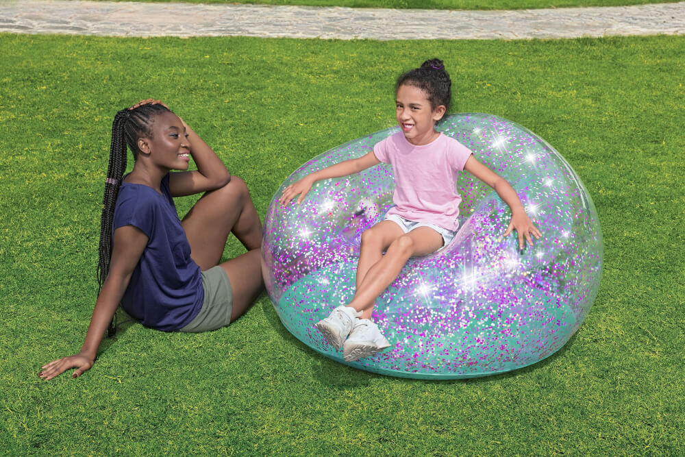 โซฟาเป่าลม  BESTWAY 75115 GLITTER DREAM ขนาด 114 X 112 X 66 ซม.