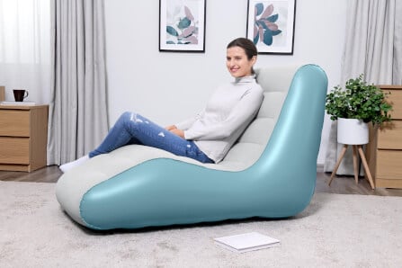 โซฟาเป่าลม  BESTWAY 75127 LEISURE LUXE CHAISE ขนาด 133 X 79 X 88 ซม._5