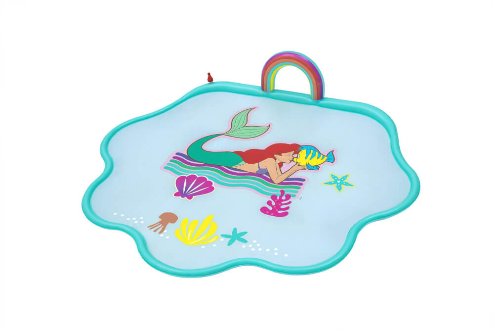 ลานน้ำพุสำหรับเด็ก DISNEY ขนาด 1.63M X 1.45M LITTLE MERMAID