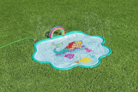 ลานน้ำพุสำหรับเด็ก DISNEY ขนาด 1.63M X 1.45M LITTLE MERMAID_5