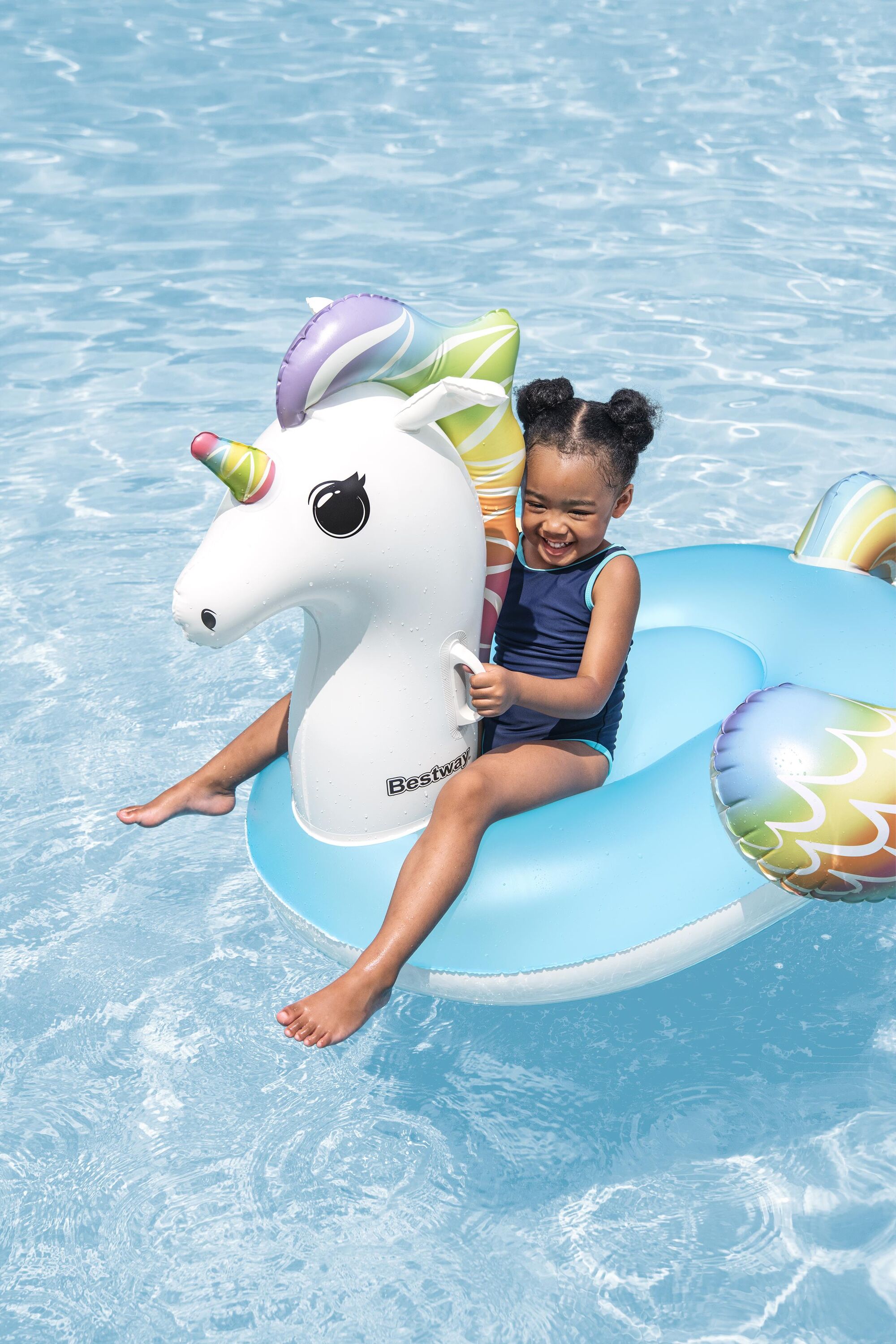 แพลอยน้ำยูนิคอร์น BESTWAY 41114 FANTASY UNICORN ขนาด 1.55M X 1.19M.