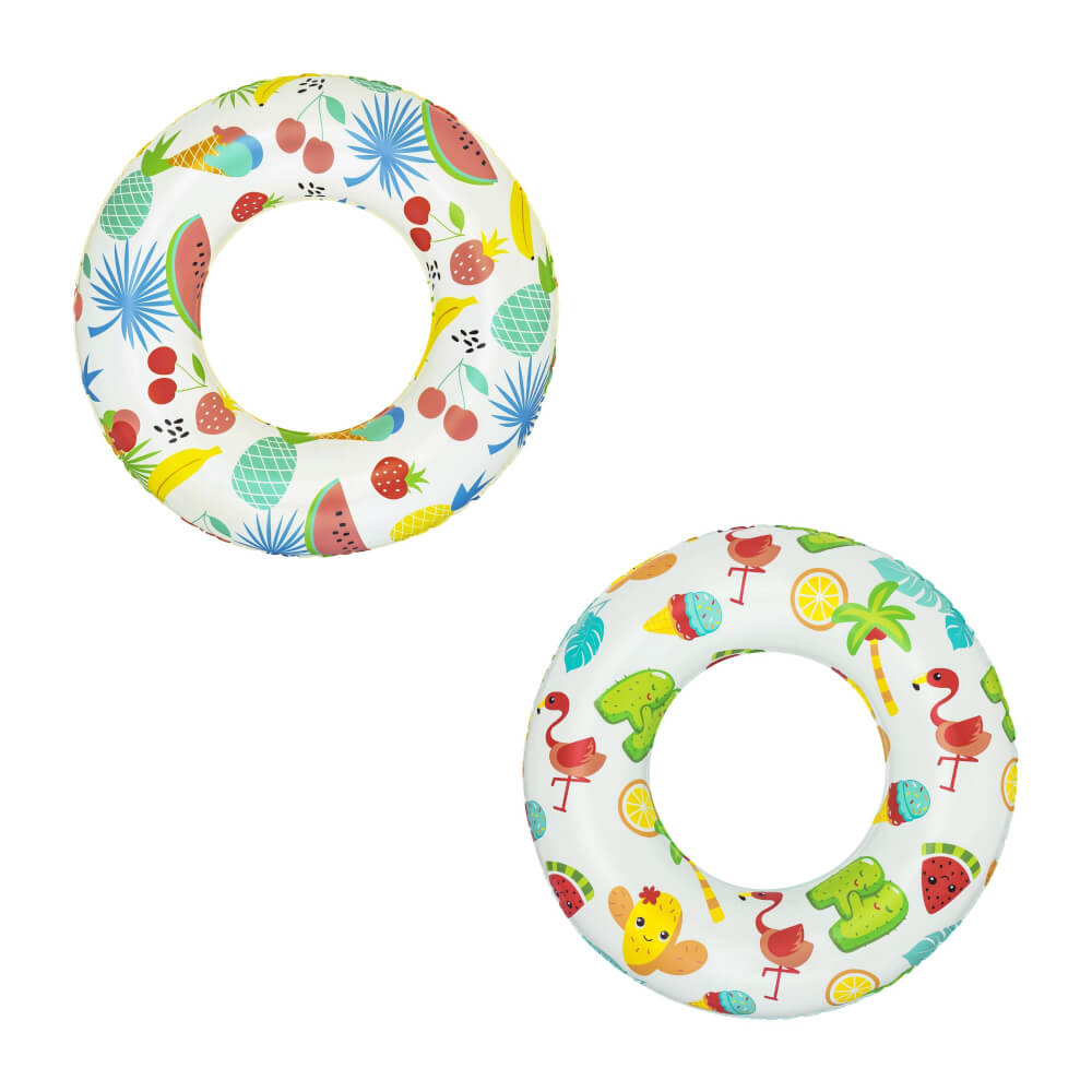 ห่วงยาง BESTWAY ขนาด 24 นิ้ว ลาย SANDY SHORE