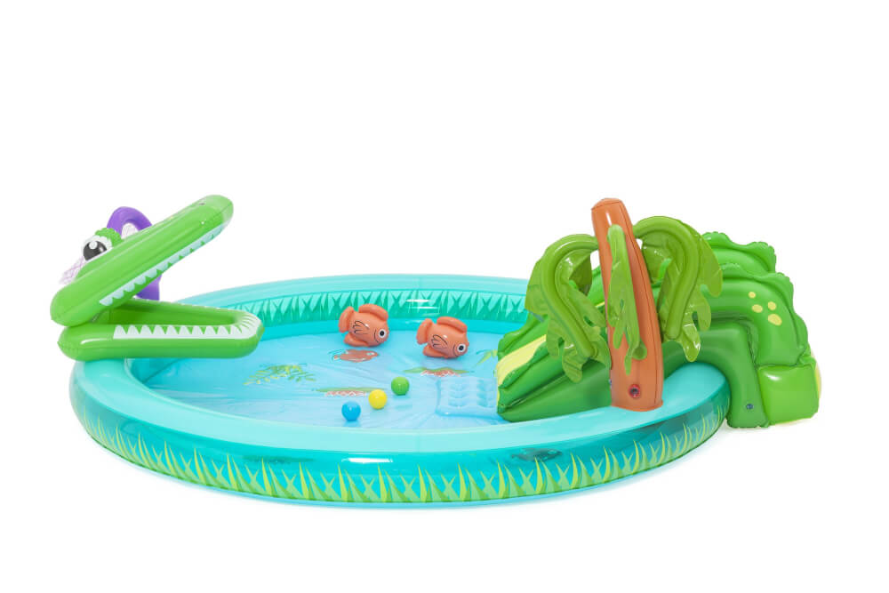 สระน้ำ BESTWAY 53166 ขนาด 224 X 181 X 72 CM CROCODILE COVE PLAY CENTER_2
