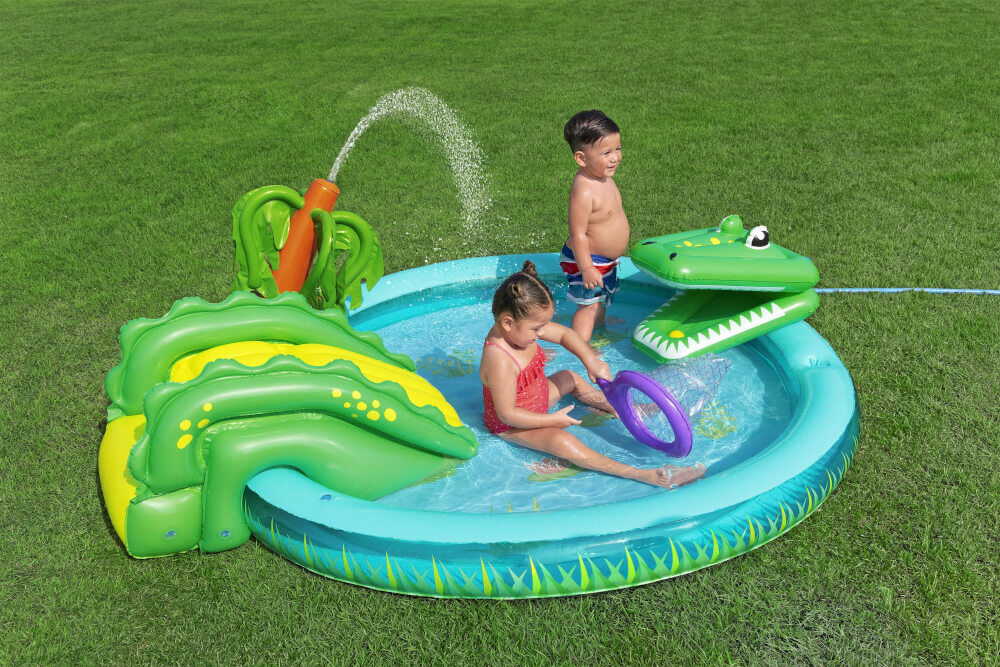 สระน้ำ BESTWAY 53166 ขนาด 224 X 181 X 72 CM CROCODILE COVE PLAY CENTER_5