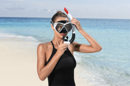 หน้ากากดำน้ำ BESTWAY ลาย DOMINATOR PRO SNORKEL MASK_0