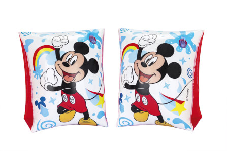 ปลอกแขนว่ายน้ำเด็ก DISNEY ขนาด 9 X 6 นิ้ว ลาย MICKEY & MINNIE_0