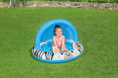 สระน้ำ BESTWAY 52559 ขนาด 97 X 66 CM SAFARI SUN SHADED KIDDIE POOL_2