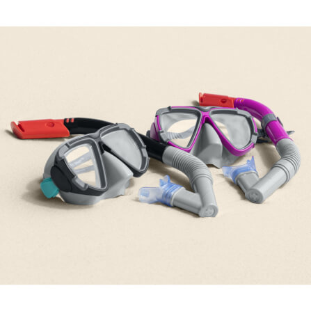 หน้ากากดำน้ำ BESTWAY ลาย DOMINATOR SNORKEL MASK_2