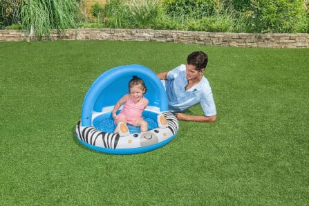 สระน้ำ BESTWAY 52559 ขนาด 97 X 66 CM SAFARI SUN SHADED KIDDIE POOL_5