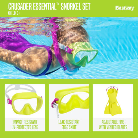 หน้ากากดำน้ำ BESTWAY ลาย CRUSADER ESSENTIAL_6