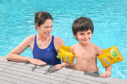 ปลอกแขนว่ายน้ำเด็ก BESTWAY ขนาด 10 X 6 นิ้ว ลาย WONDERSPLASH_4