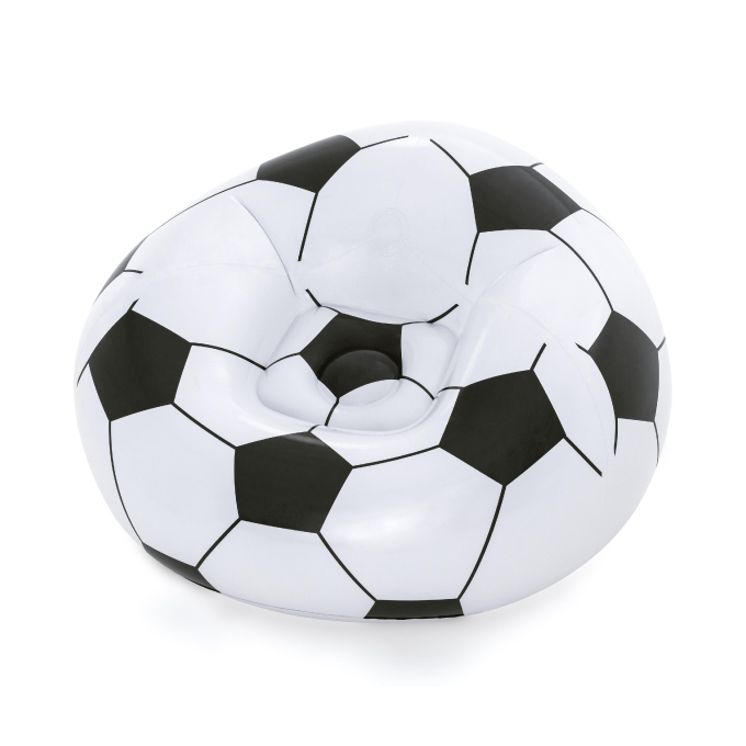 โซฟาเป่าลม  Bestway 75010 Beanless Soccer Ball ขนาด 114 x 112 x 66 ซม. _0